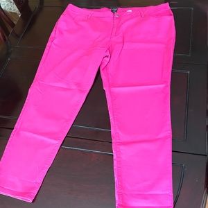 Lord & Taylor 24W pink jeans brand new